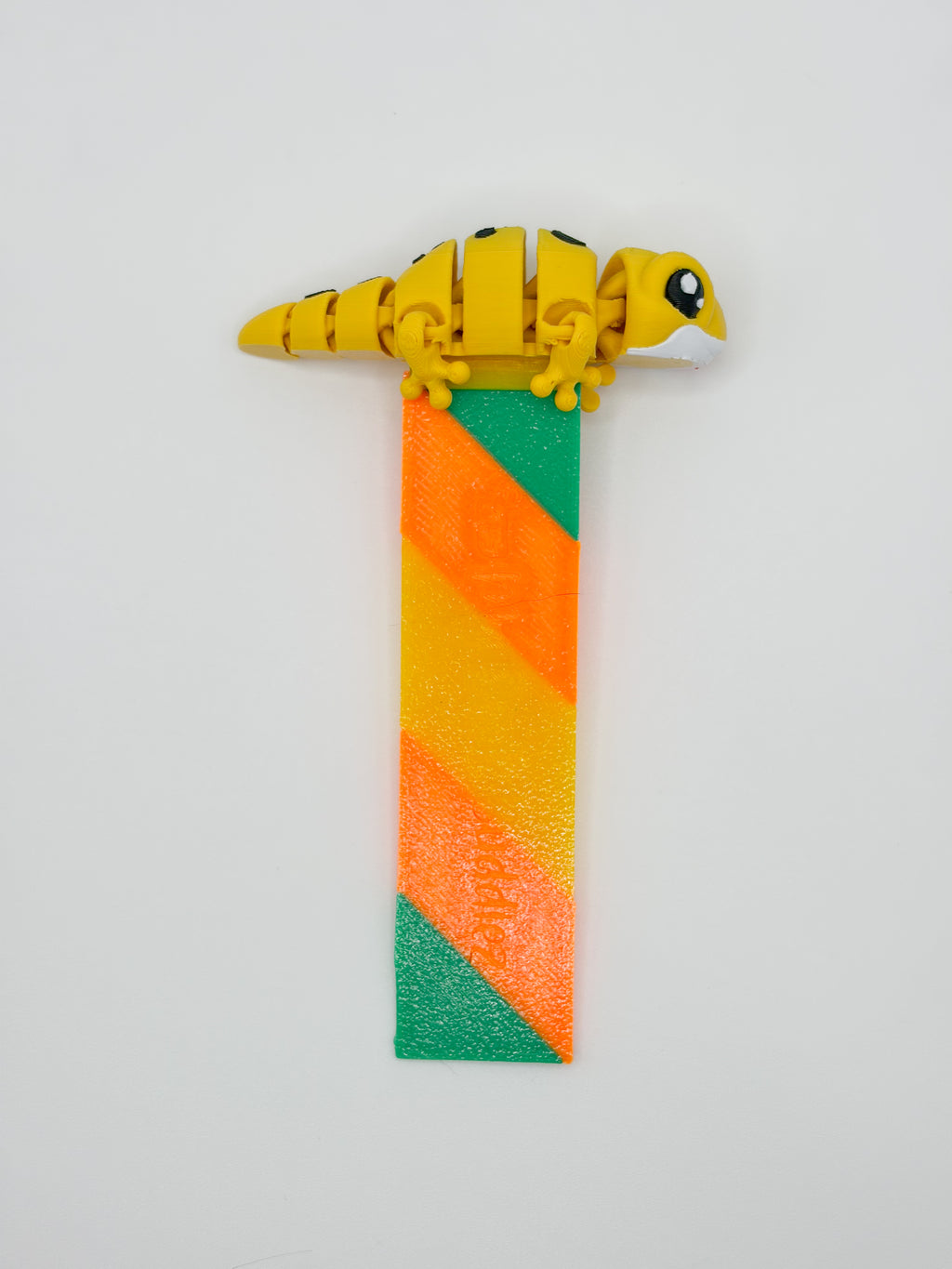 George the Leopard Gecko Complete Articulated Bookmark