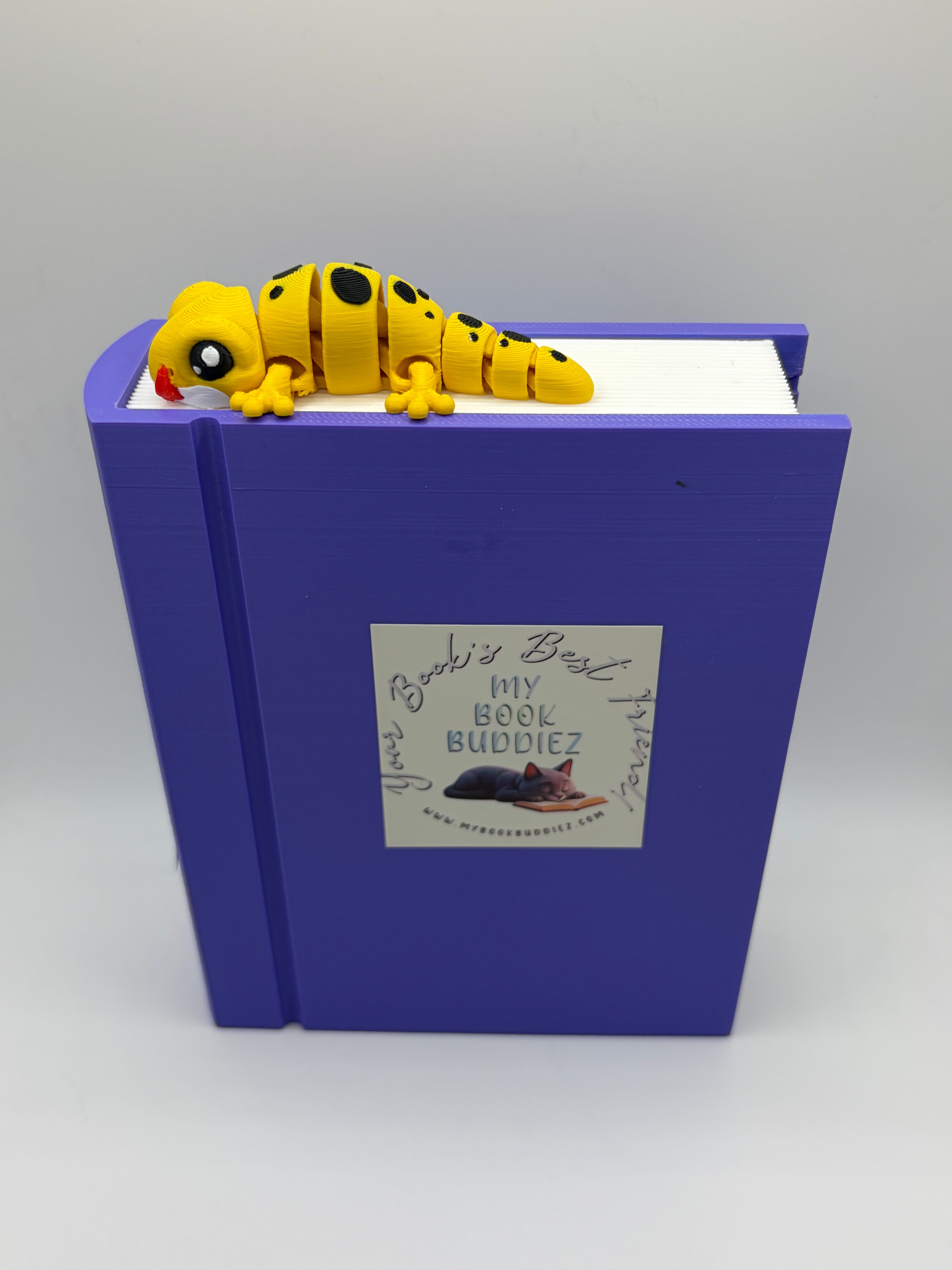 George the Leopard Gecko Complete Articulated Bookmark