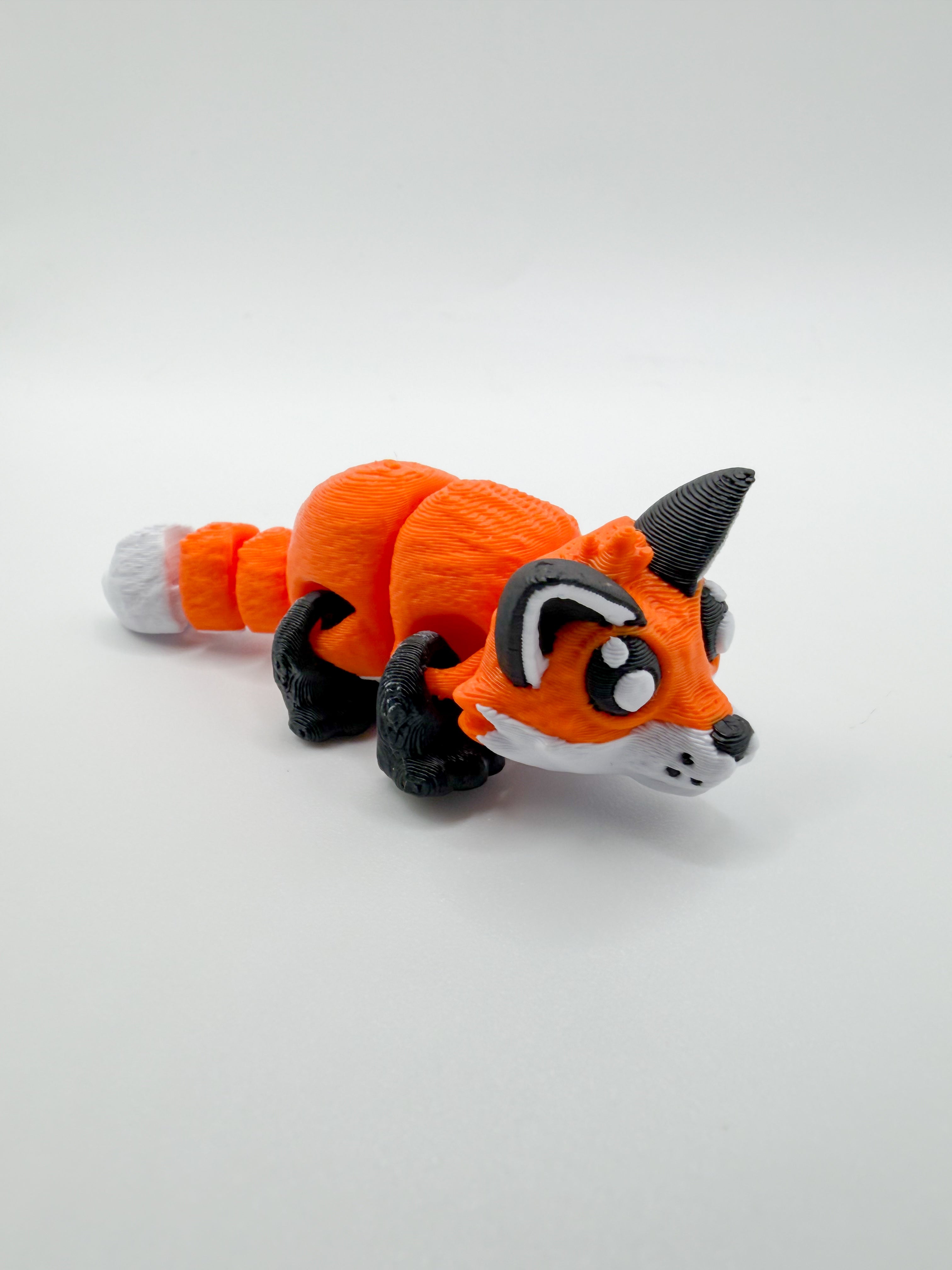 Freya the Fox - Articulated Bookmark Topper
