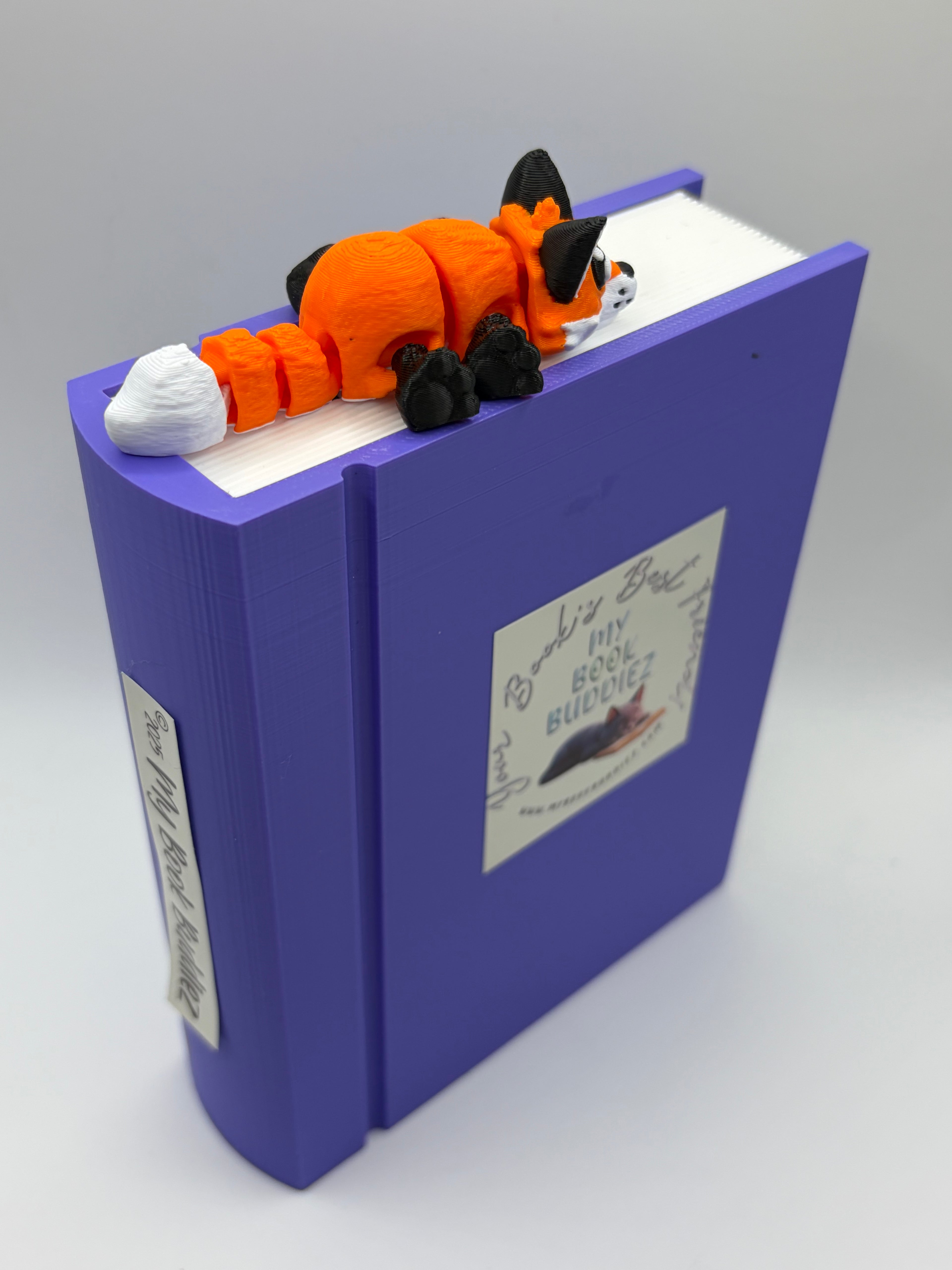 Freya the Fox Complete Articulated Bookmark
