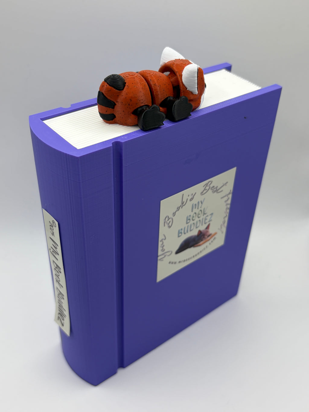 Rue the Red Panda Complete Articulated Bookmark