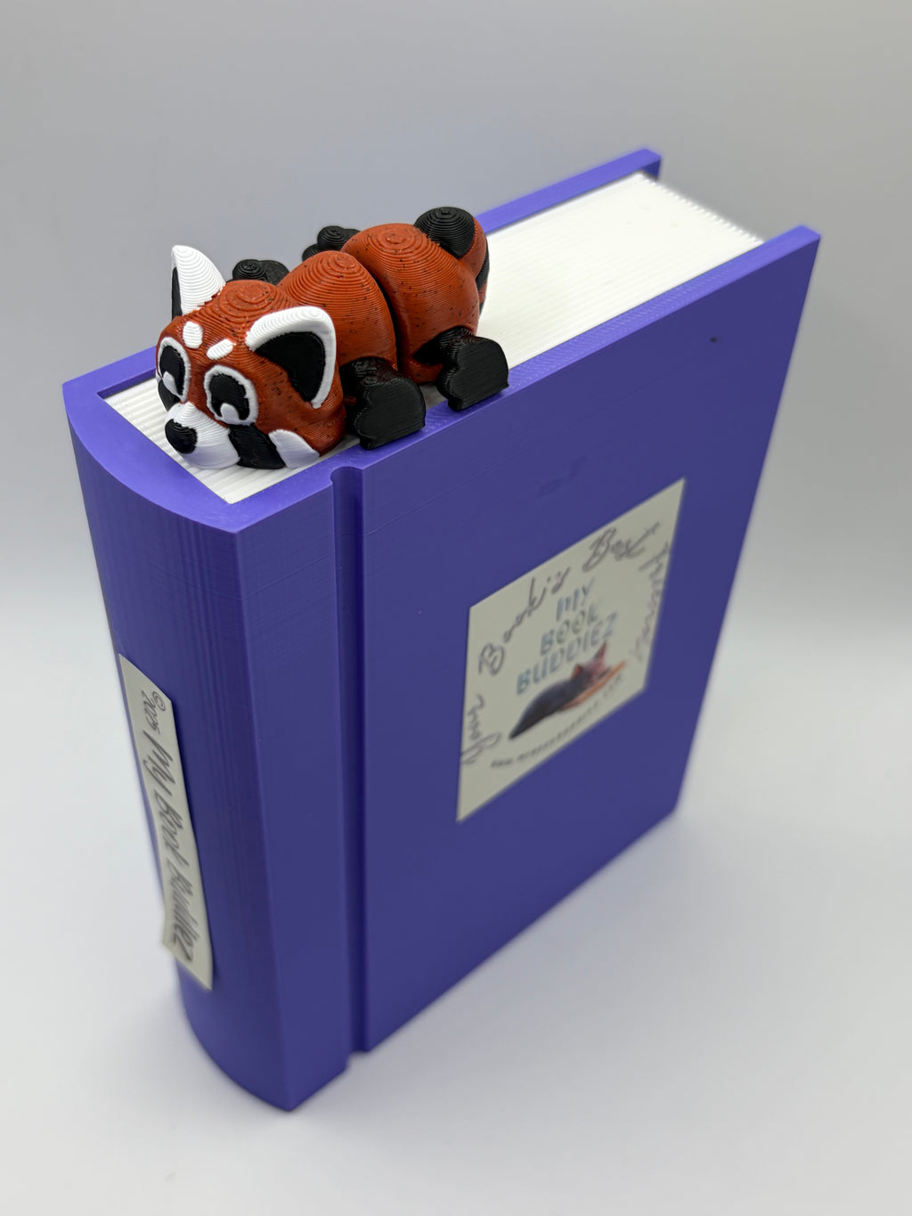 Rue the Red Panda Complete Articulated Bookmark