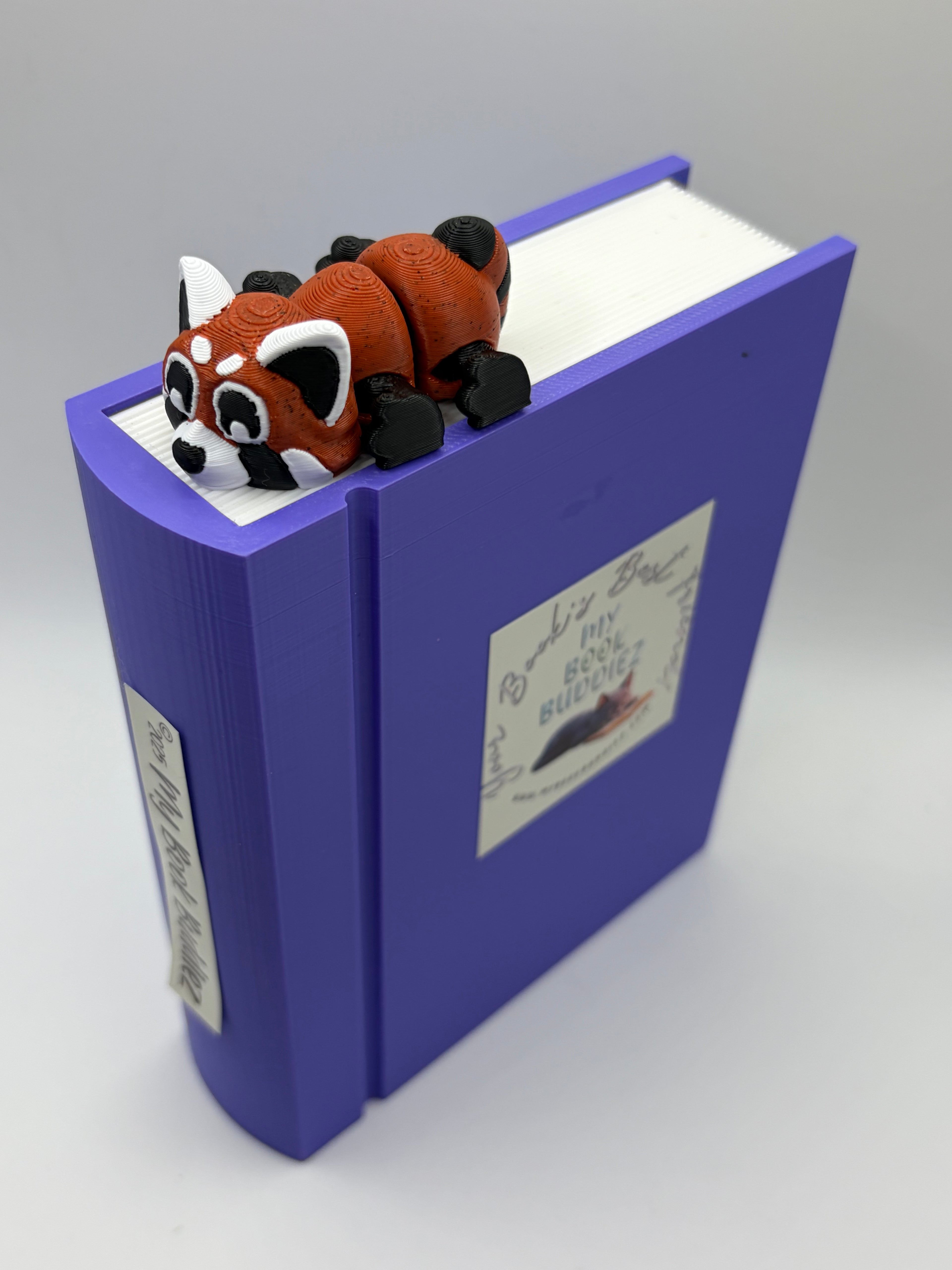 Rue the Red Panda Complete Articulated Bookmark