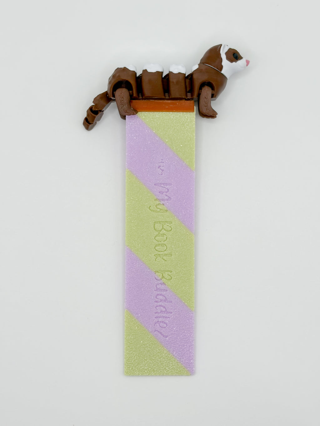 Finley the Ferret Complete Articulated Bookmark