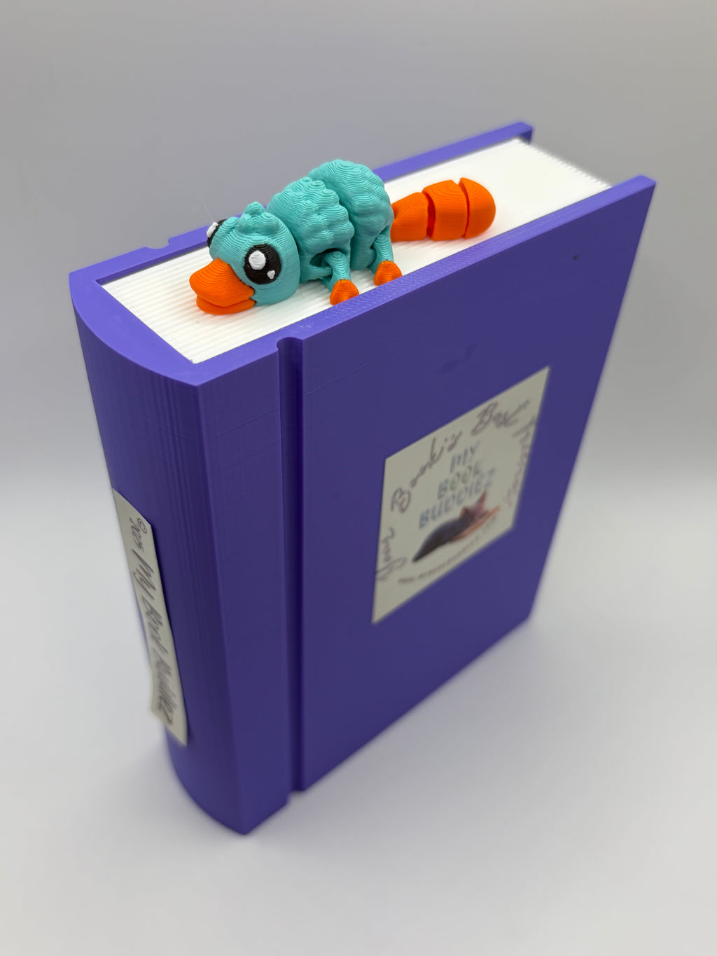 Petey the Platypus Complete Articulated Bookmark