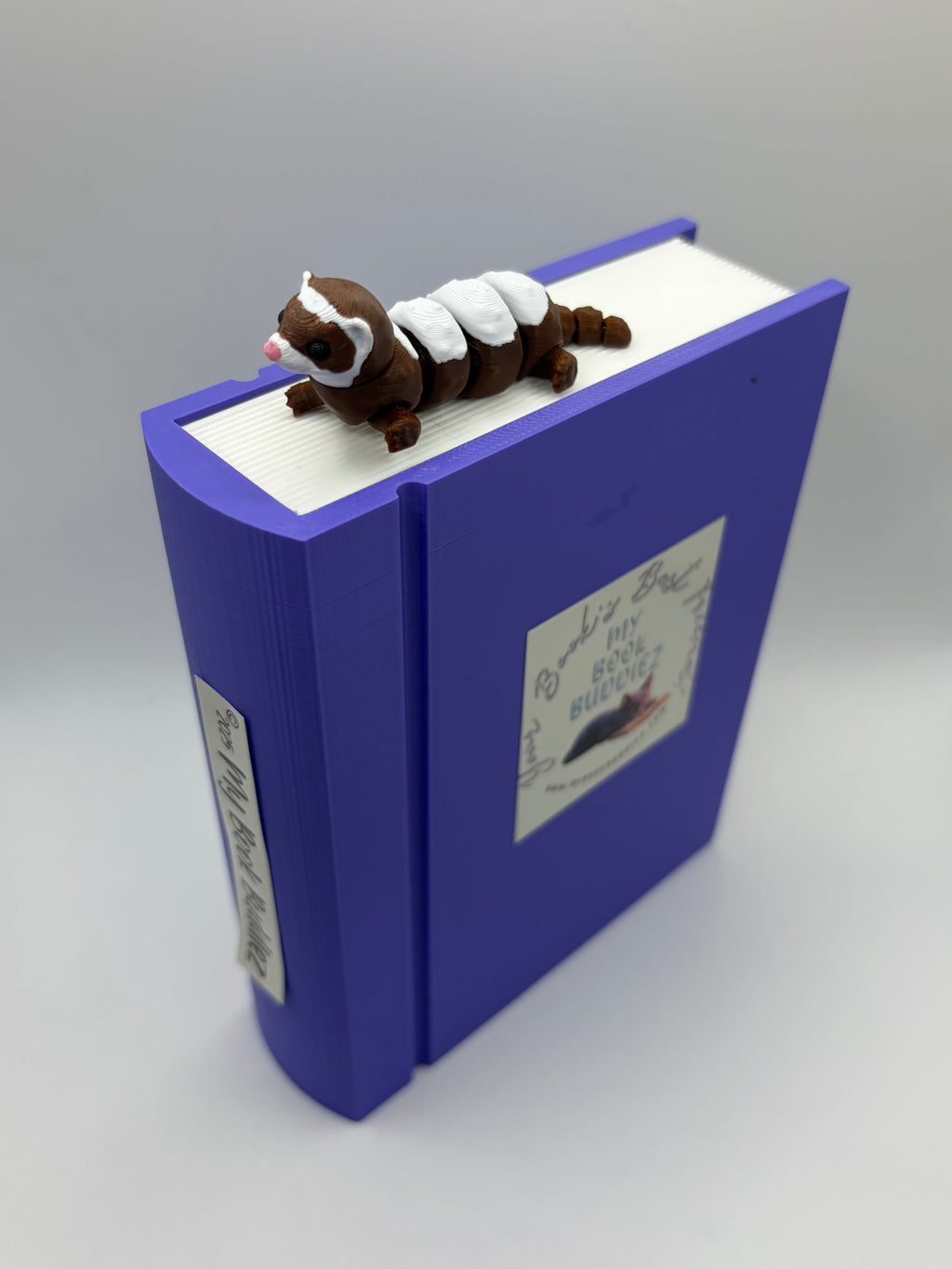 Finley the Ferret Complete Articulated Bookmark