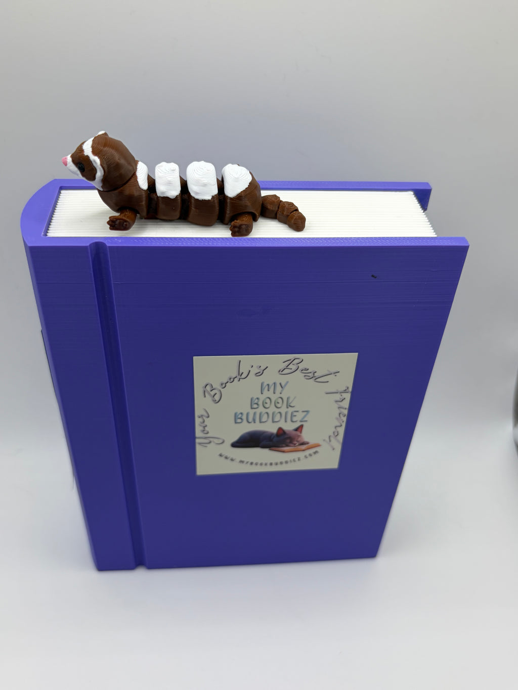 Finley the Ferret Complete Articulated Bookmark
