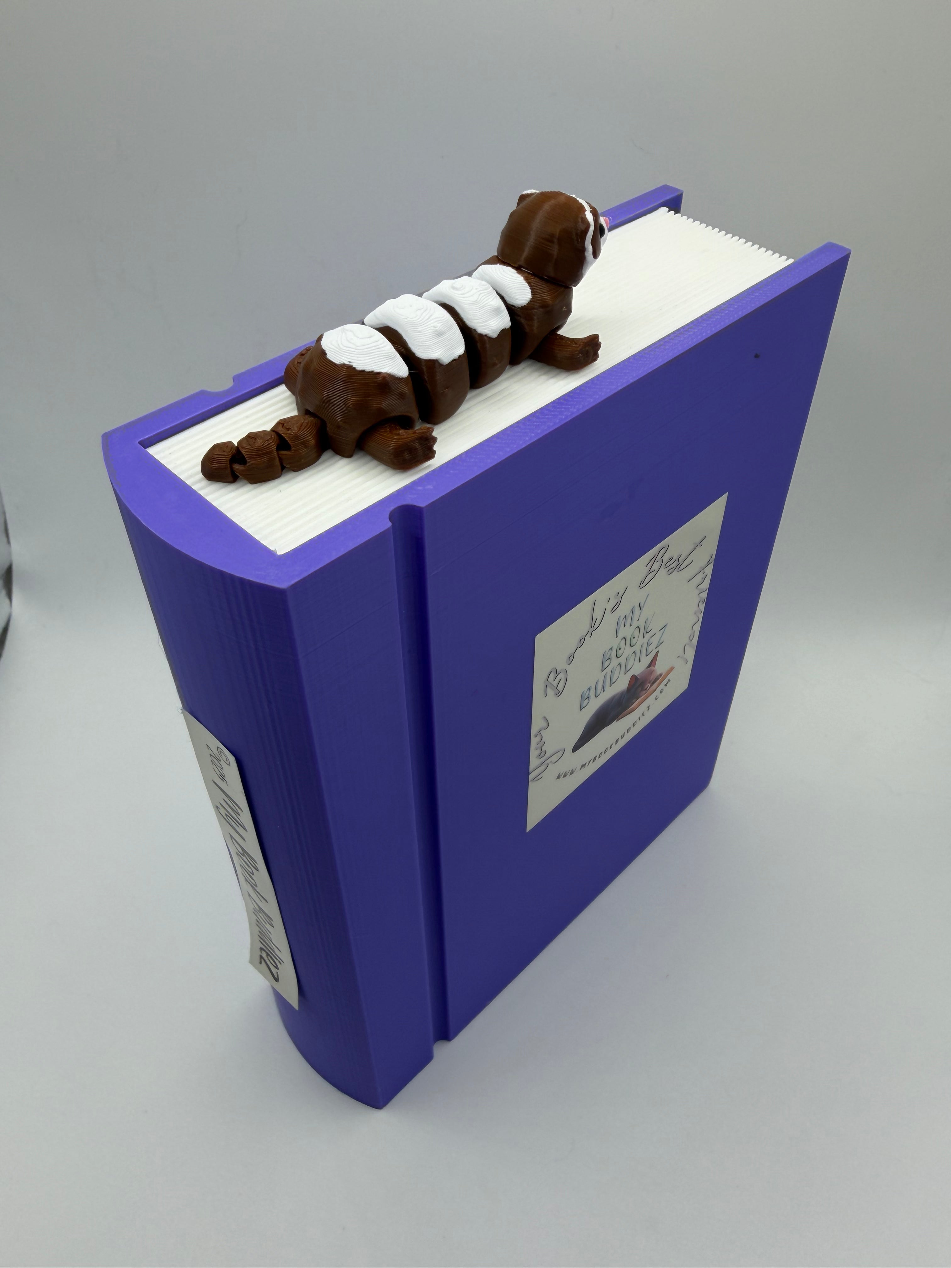 Finley the Ferret Complete Articulated Bookmark